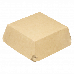 Коробка для бургеров крафт BURGER M 10 х 10 х 5 см